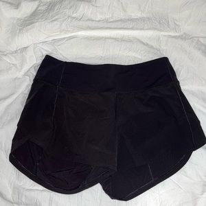 Black Lululemon shorts